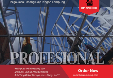 Harga Jasa Pasang Baja Ringan Per M2
