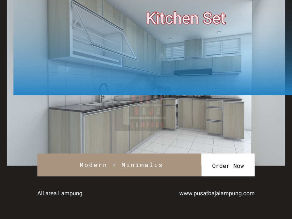 Harga Jasa Kitchen Set Lampung