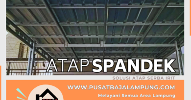 Harga Jasa Pasang Atap Spandek Per M2 Lampung