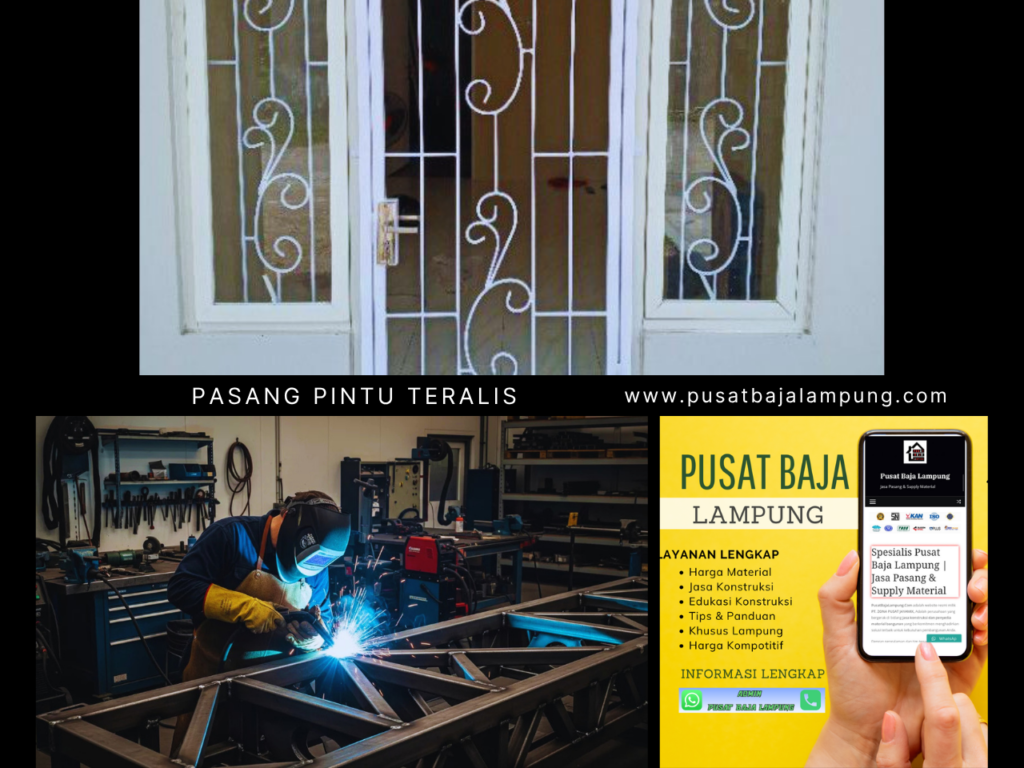 Harga Jasa Pasang Pintu Per M2 Teralis Lampung