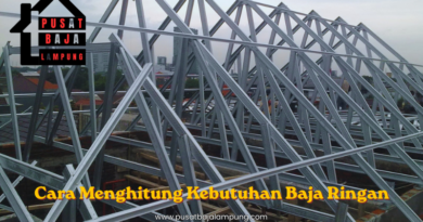 Pasang baja ringan lampung