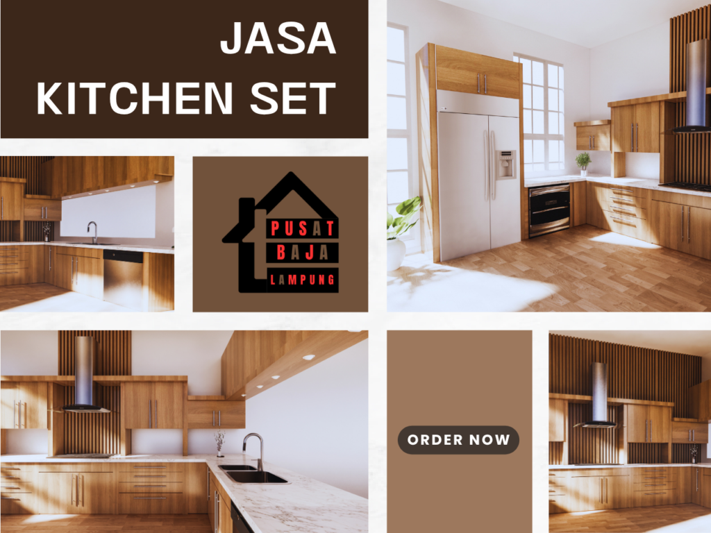 Harga Jasa Pasang Kitchen Set Lampung