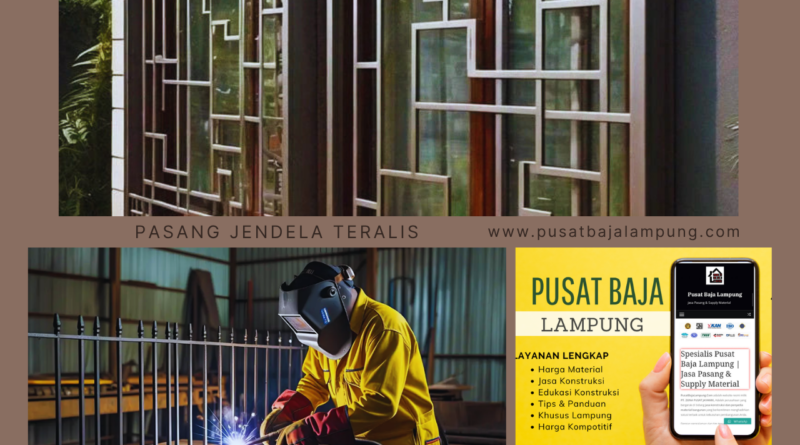 Harga Jasa Pasang Jendela Teralis Per M2 Lampung