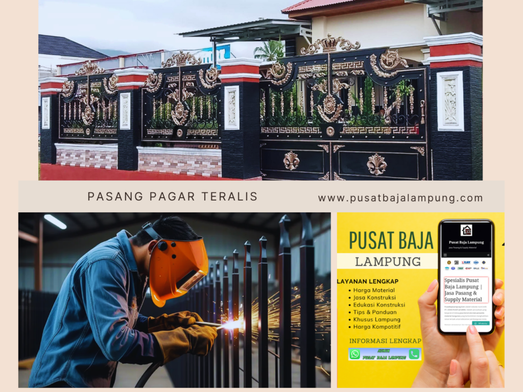 Harga Jasa Pasang Pagar Teralis Per M2 Lampung