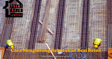 Cara Menghitung Kebutuhan Besi Beton