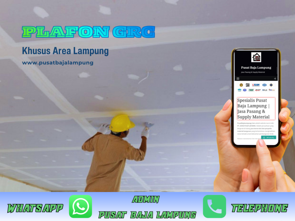 Harga Jasa Terpasang Plafon GRC Lampung