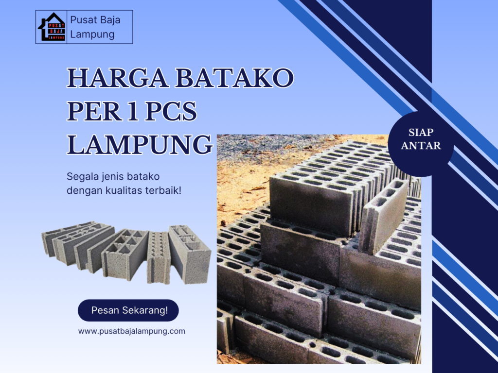 Harga Batako Per 1 Pcs Lampung
