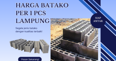 Harga Batako Per 1 Pcs Lampung