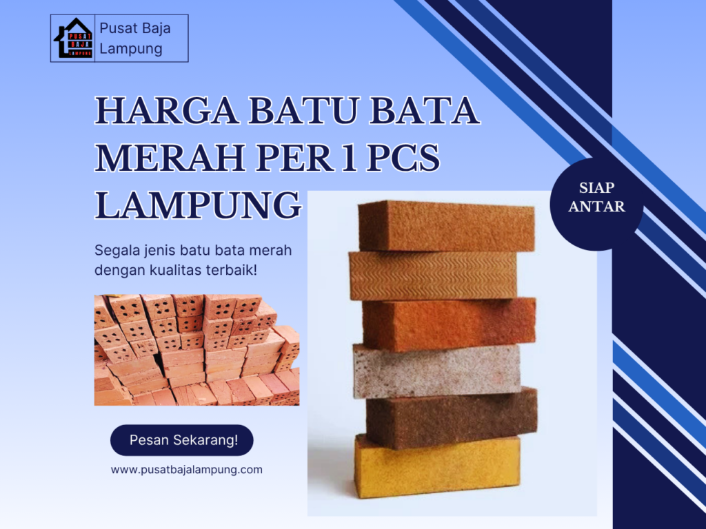 Harga Batu Bata Merah Per 1 Pcs Lampung