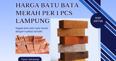 Harga Batu Bata Merah Per 1 Pcs Lampung