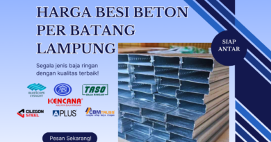 Harga Baja Ringan Per Batang Lampung