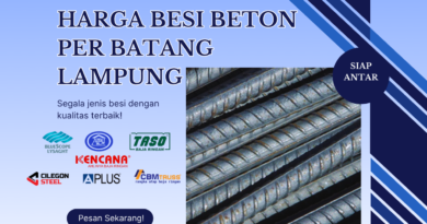 Harga Besi Beton Per Batang Lampung