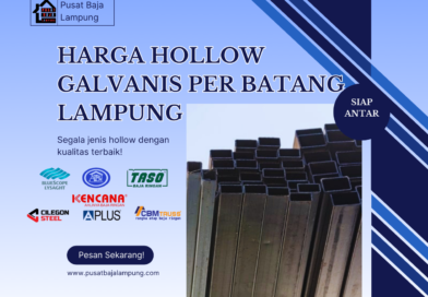 Harga Hollow Galvanis Per Batang Lampung