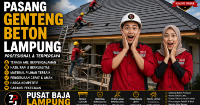 Harga Jasa Pasang Genteng Beton Lampung