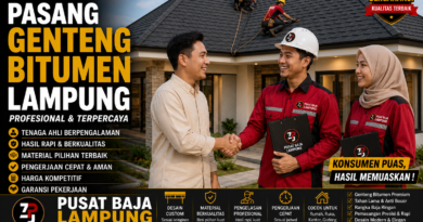 Harga Jasa Pasang Genteng Bitumen Lampung
