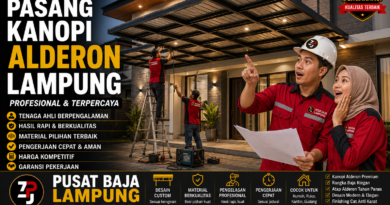 Harga Jasa Pasang Kanopi Alderon Lampung