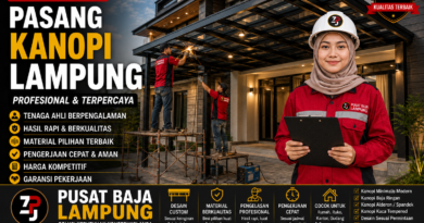 Harga Jasa Pasang Kanopi Lampung