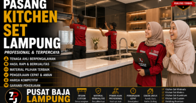 Harga Jasa Pasang Kitchen Set Lampung Terbaru