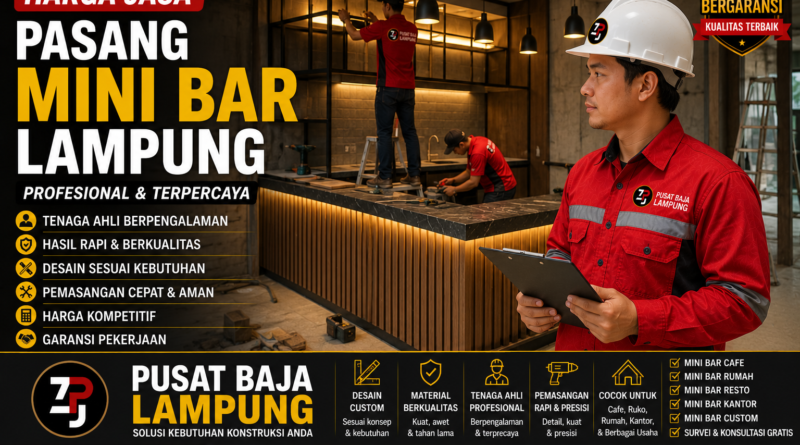 Harga Jasa Pasang Mini Bar Lampung