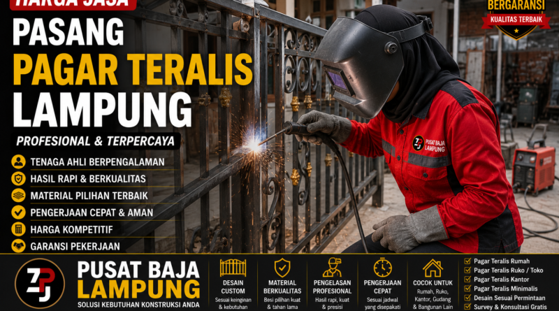 Harga Jasa Pasang Pagar Teralis Lampung