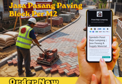 Harga Jasa Pasang Paving Block Per M2 Lampung