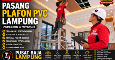 Harga Jasa Pasang Plafon PVC Lampung