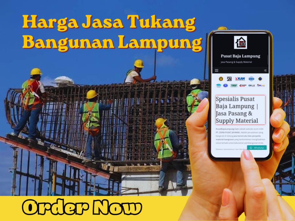 Harga Jasa Tukang Bangunan Lampung
