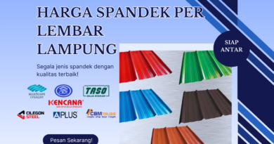 Harga Spandek Per Lembar Lampung