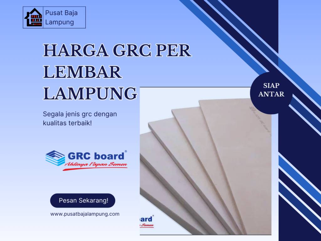 Harga Plafon GRC Per Lembar Lampung