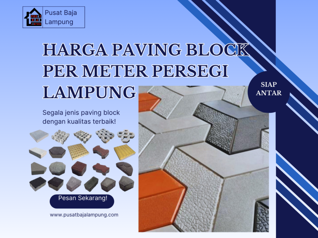 Harga Jasa Pasang Paving Block Per M2 Lampung