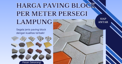 Harga Jasa Pasang Paving Block Per M2 Lampung
