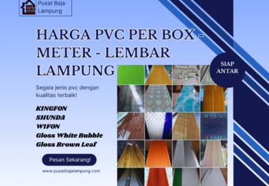 Harga Plafon PVC Per Box Lampung