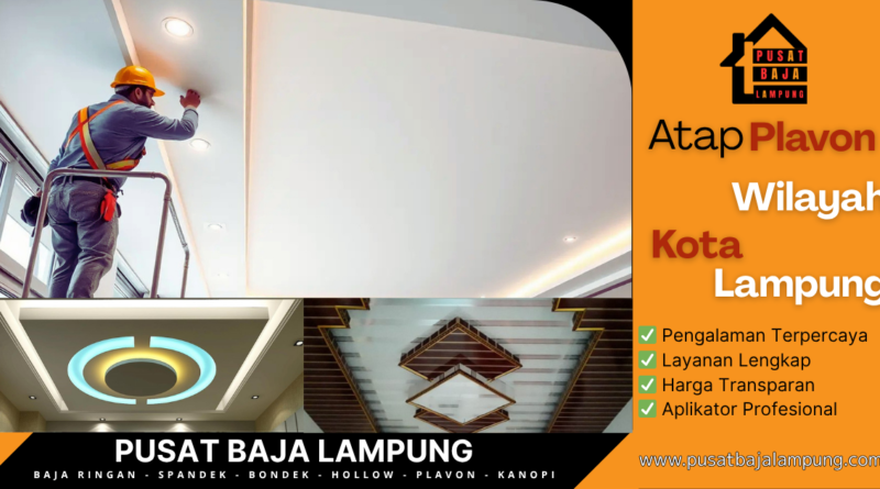 Jasa Pasang Atap Plavon