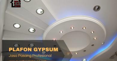 Harga Jasa Pasang Plafon Gypsum Lampung