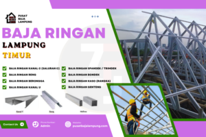 Harga Jasa Pasang Baja Ringan lampung timur