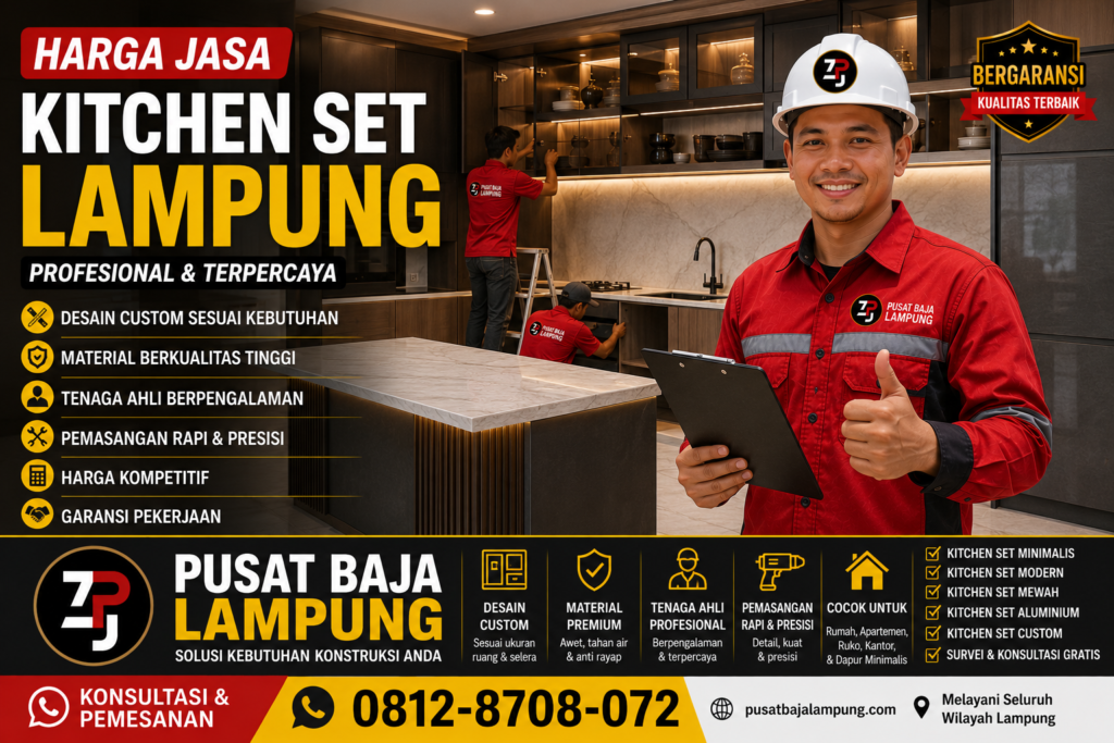 Jasa Kitchen Set Lampung