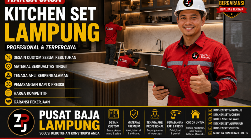 Jasa Kitchen Set Lampung