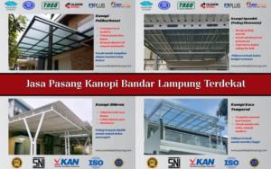 Jasa Pasang Kanopi Bandar Lampung Terdekat