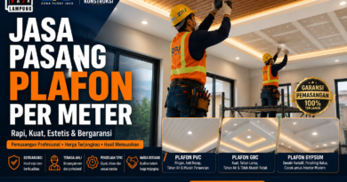Jasa Pasang Plafon Per Meter