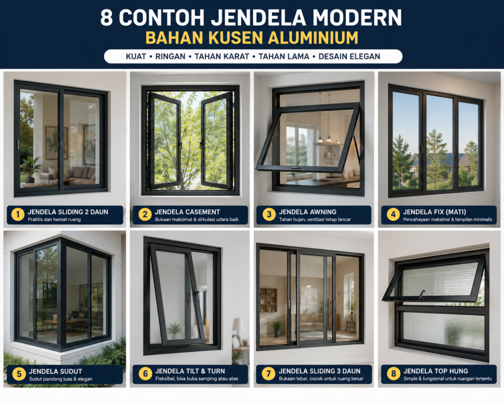 Katalog Jendela Kusen Aluminium