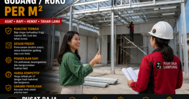 Paket Baja Ringan Gudang Ruko Per M2
